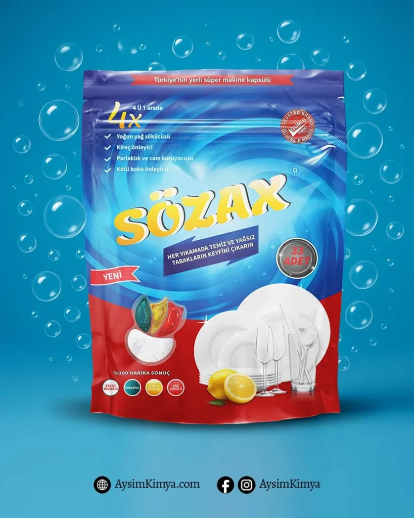 Fason bulaşık makinesi tableti üretimi