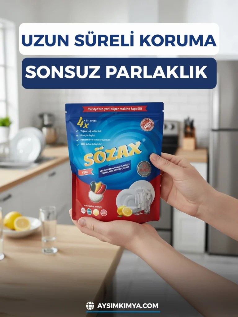 Bulaşık makinesi kapsülü üretimi